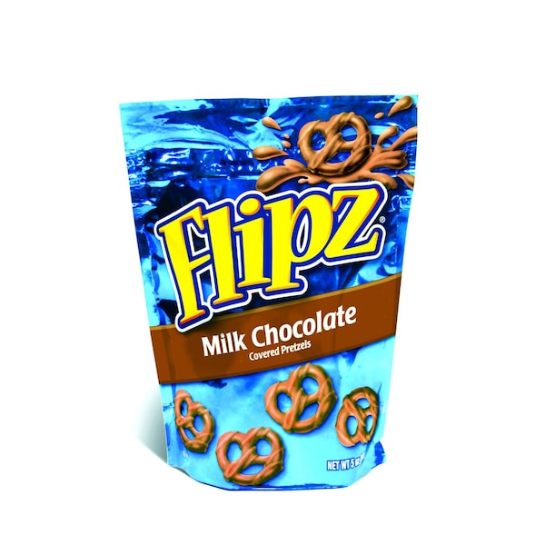 Flipz Milk Chocolate Covered Pretzels 5 oz 562705 Zoro